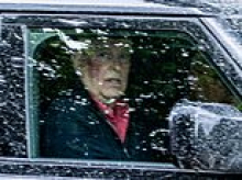 Andrew Mountbatten-Windsor is seen with huge mystery bruise on his face as he drives out of his Sandringham home - but sources insist there is 'no cause for concern'