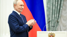 Russischer Präsident Putin hält Rede beim Wirtschaftsforum in St. Petersburg