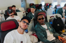 Fußball-WM: Bilder aus dem Flieger: So reiste das ÖFB-Team in die USA