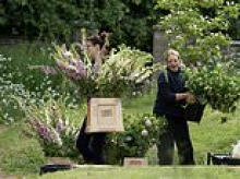Preparations for Peter Phillips and Harriet Sperling's intimate Royal Wedding are in full swing as trucks full of white flowers arrive at Cotswolds church