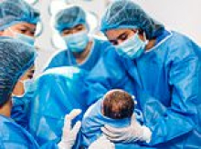 One in four births in England are now delivered by emergency caesarean - far higher than in other countries