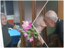 Godine im usporile korake, ali ljubav ne stari! Deka doneo baki cveće, a reči koje mu je izustila dok jedva stoji - kidaju dušu! VIDEO