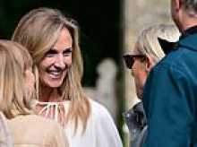 Peter Phillips and Harriet Sperling's blended family arrive at Cotswolds church with Zara Phillips for Royal Wedding dress rehearsal