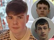Guilty, the evil thugs who murdered 16-year-old Kayden Moy on a beach... then cuddled and shook hands