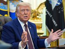 Tensions soar as US shoots down Iranian drones headed for Strait of Hormuz after Trump said 'we're straightening out a little unfinished business'
