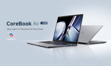 CHUWI predstavlja novi CoreBook Air: Copilot+ PC z zaslonom 2,8K in procesorjem Intel Lunar Lake