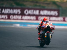 Marc Marquez na prvem startnem mestu na VN Madžarske