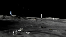 Nasa bo že letos začela postavljati postojanko na Luni