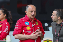 Sorge um Ferrari-Teamchef: Frederic Vasseur im Krankenhaus