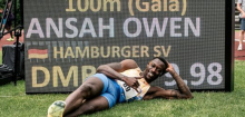 Leichtathletik: Owen Ansah verbessert deutschen 100-Meter-Rekord auf 9,98 Sekunden