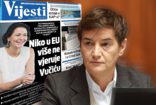 OŠTAR ODGOVOR NA PISANJE CRNOGORSKIH MEDIJA: Brnabićeva: 