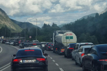 Staus und Wartezeiten bei der Rückreise aus dem Adria-Urlaub