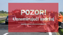 FOTO Jedan auto skroz smrskan, a drugi završio na krovu. Ovo je mjesto tragedije u Virovitici