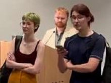 Moment Oxford University professor is forced to cancel lecture after pro-trans activists call him a 'bigot' and 'transphobic'