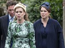 How Beatrice and Eugenie staged their entrance to Peter Phillips's wedding instead of avoiding the cameras to 'reclaim their royal status'