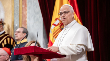 Im spanischen Parlament: Papst Leo warnt vor Aufrüstung und KI: „Besorgniserregend“