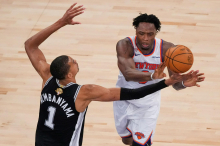 Finale, tretja tekma: New York - San Antonio 91:92 (po 3. četrtini)