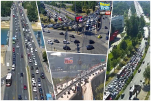 KOLONAMA NA BRANKOVOM ZA NOVI BEOGRAD NE VIDI SE KRAJ: Bez većih gužvi na Autokomandi i Plavom mostu (FOTO)