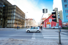 Grazer Grieskai: Motorradfahrer (39) nach Kollision mit Auto auf der Intensivstation