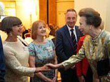 Princess Royal celebrates 50 years since she competed in Montreal Olympics as she reunites with 1976 team