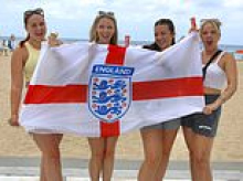 The World Cup 'fan-cation': England fans priced out of US trip are heading to Europe to 'tournament-ready' resorts and cruises to watch every match from the sun-lounger