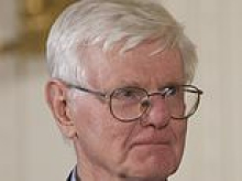 Famous author, 92, who was once given medal by Barack Obama dies after being struck by car outside Rhode Island supermarket