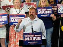 Scandal-plagued Graham Platner wins Maine Senate nomination after his WIFE defended his extramarital sexts