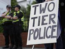 One in three Britons believe police treat ethnic minorities more favourably than white people as fears grow of two-tier policing
