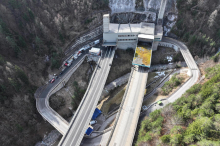 Sanierung der Weströhre des Karawankentunnels hat begonnen