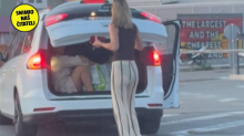 VIDEO Neobična vožnja u Novalji: 'Vraćali su se sa Zrća, a ona je sjela u prtljažnik auta'