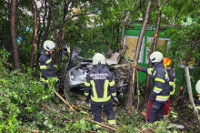 Schwerer Unfall auf A2 bei Lieboch: Eltern und Sohn verletzt