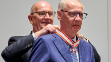 Auszeichnung Brandenburgs: Günther Jauch als Mäzen mit Landesverdienstorden geehrt