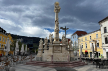 Pestsäule in Leoben bekommt einen Schutz vor Vandalen