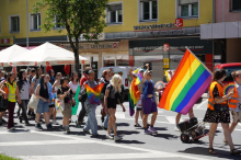 In Spittal: Es wurde eine kunterbunte „Pride Parade“ gefeiert