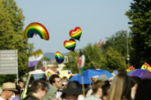 Ob zaključku festivala Parada ponosa tradicionalna povorka po središču prestolnice