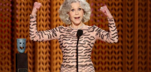 Jane Fonda macht Donald Trumps Käfigkampf in New York Konkurrenz