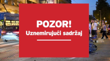 FOTO Teška prometna nesreća kod Vjesnika: Dvoje u bolnici, dijelovi motocikla rasuti po cesti