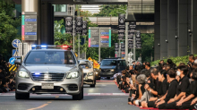 Tausende Thailänder erweisen verstorbener Prinzessin Bha in Bangkok die letzte Ehre
