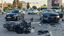 DETALJI UŽASA Umro motociklist iz nesreće kod Vjesnika. Uhićen vozač Audija. Skretao je lijevo