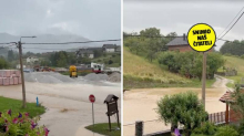 VIDEO Nevrijeme na sjeveru Hrvatske: 'Ulice su poplavljene, a padao je i led veličine oraha'