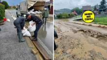 FOTO Ovo su posljedice oluje na sjeveru Hrvatske: Poplavljene ulice,  sve službe izašle na teren