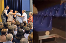 PROGLAS DOŽIVEO NEVIĐENI FIJASKO! Lažna elita iz polupraznih sala u Nemačkoj pljuje Srbiju i preti predsedniku Vučiću!