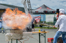 Lavanttal: Spektakuläre Übungen von Einsatzorganisationen am Festplatz