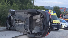 U Splitu se prevrnuo policijski presretač, 'lovio' je motorista