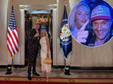 Tyson and Paris Fury hit by backlash from Travellers as they are criticised for 'forgetting their values' while posing at the White House in 'Trump for Prime Minister' hat