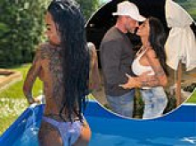 Katie Price's husband Lee Andrews is reunited with his phone as he LIKES her latest sexy post following 'release from jail'