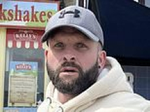 Holidaymaker accused of battering seagull to death boasts how he 'f****** knocked out' the bird for stealing his £9 fish burger - and says the backlash is a 'gross overreaction'