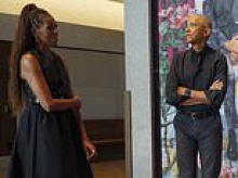Michelle Obama reveals new portrait after being targeted with vile UFC slur