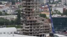 Pogledajte kako napreduje rušenje Vjesnika u Zagrebu