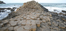 Giant's Causeway: Basaltsäulen in Nordirland entstanden durch vulkanische Aktivität vor 60 Millionen Jahren